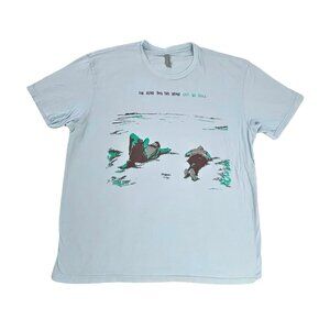 The Head and The Heart "Let's Be Still" Light Blue T-Shirt Size XL